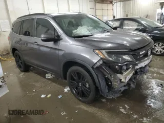 2022 Honda Pilot Special Edition with VIN 5FNYF5H23NB010910, listed as a Copart auction lot 52151915 with 68,967 mi miles and Salvage Title. Bid and sale history available at carsss.com. Image 4.