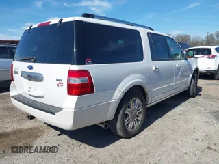 2011 Ford Expedition Max Limited with VIN 1FMJK1K51BEF09576, listed as a IAAI auction lot 41591224 with 270,236 mi miles and . Bid and sale history available at DreamBid. Image 4.