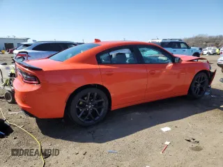 2020 Dodge Charger SXT with VIN 2C3CDXBG2LH200192, listed as a Copart auction lot 52321355 with 54,104 mi miles and Salvage Title. Bid and sale history available at carsss.com. Image 3.