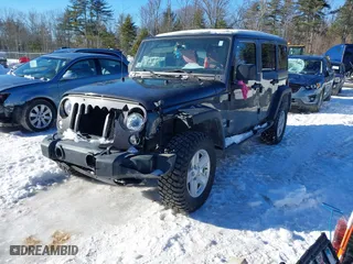 2018 Jeep Wrangler JK Unlimited Sport S with VIN 1C4HJWDG5JL820987, listed as a IAAI auction lot 41615477 with 62,965 mi miles. Bid and sale history available at carsss.com. Image 18.