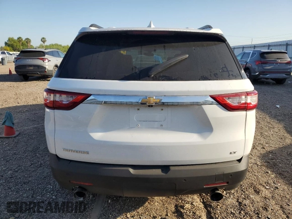 2021 Chevrolet Traverse LT Cloth with VIN 1GNERGKW2MJ132660, listed as a Copart auction lot 52008665 with 49,539 mi miles and Salvage Title. Bid and sale history available at carsss.com. Image 6.