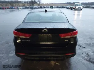 2017 Kia Optima LX 1.6T with VIN 5XXGT4L10HG129660, listed as a IAAI auction lot 40887271 with 107,000 mi miles. Bid and sale history available at carsss.com. Image 16.