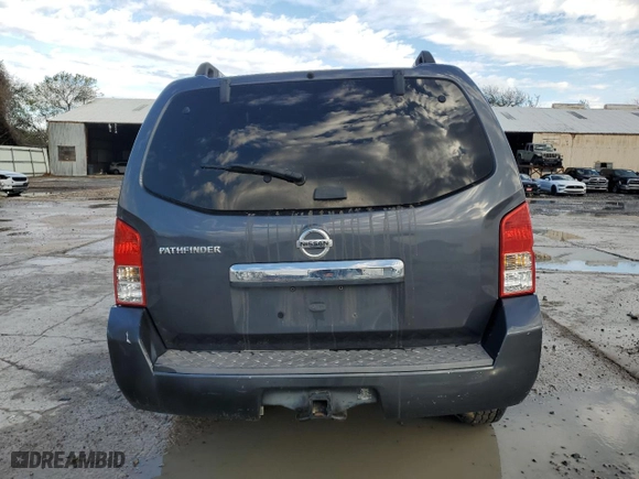 2011 Nissan Pathfinder SV with VIN 5N1AR1NN4BC627527, listed as a Copart auction lot 88138205 with 77,689 mi miles and Salvage Title. Bid and sale history available at carsss.com. Image 6.