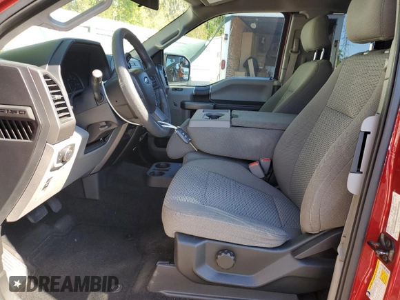 2017 Ford F-150 XL with VIN 1FTEX1CP5HKE06792, listed as a Copart auction lot 48652755 with 119,797 mi miles and Salvage Title. Bid and sale history available at carsss.com. Image 7.