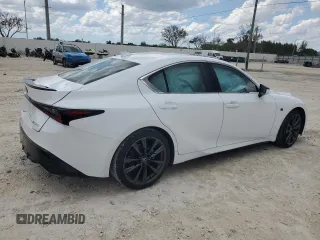 2024 Lexus IS 350 F Sport z VIN JTHBZ1B29R5077757, wystawiony jako Copart lot #56960195 z przebiegiem 13 003 mil mil oraz Szkoda całkowita • Salvage title. Historia ofert i sprzedaży dostępna na DreamBid. Obrazek 3.