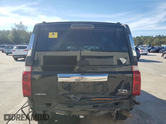 2006 Jeep Commander Limited с VIN 1J8HH58206C237764, выставлен на аукционе Copart как лот 79646544 с пробегом 188 792 миль миль и Списание • Salvage title. История ставок и продаж доступна на DreamBid. Изображение 6.