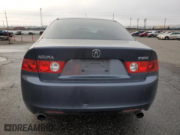 2004 Acura TSX with VIN JH4CL95884C043947, listed as a Copart auction lot 86397134 with 151,570 mi miles and Salvage title. Bid and sale history available at DreamBid. Image 6.