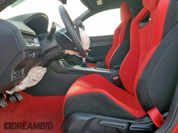 2025 Honda Civic Type R z VIN JHMFL5G40SX001231, wystawiony jako Copart lot #57126305 z przebiegiem 5731 mil mil oraz Szkody całkowita. Historia ofert i sprzedaży dostępna na DreamBid. Obrazek 7.