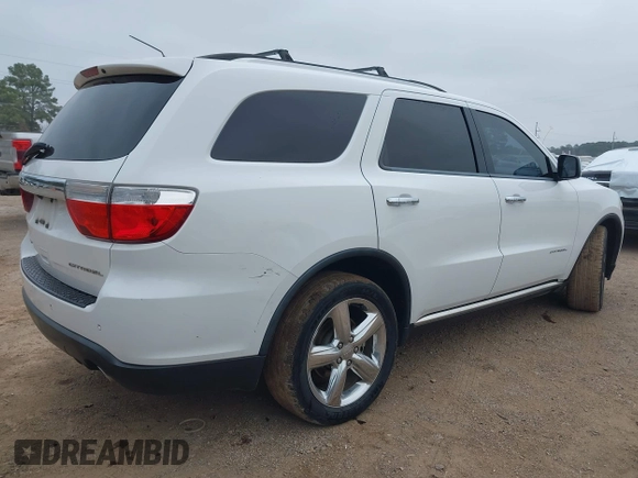 2013 Dodge Durango Citadel z VIN 1C4RDHEG6DC661116, wystawiony jako IAAI lot #41553298 z przebiegiem 208 767 mil mil oraz . Historia ofert i sprzedaży dostępna na DreamBid. Obrazek 4.