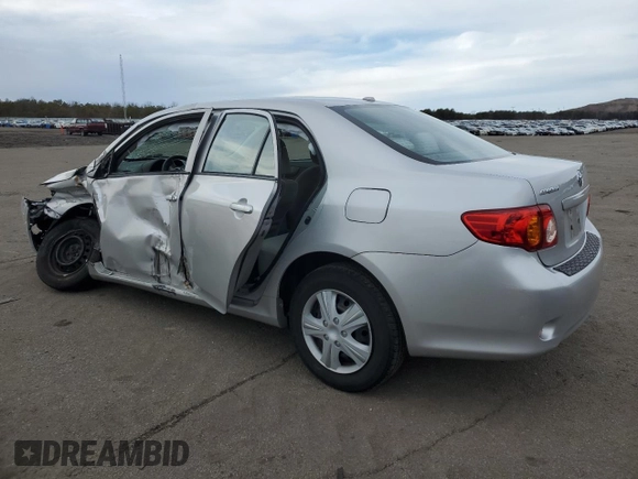 2010 Toyota Corolla with VIN 2T1BU4EE7AC280712, listed as a Copart auction lot 46148945 with 0 mi miles and Salvage Title. Bid and sale history available at carsss.com. Image 2.