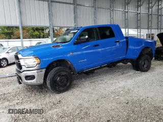 2020 Ram 3500 Big Horn with VIN 3C63RRLL5LG216351, listed as a Copart auction lot 77376504 with 155,924 mi miles and Salvage Title. Bid and sale history available at carsss.com. Image 1.
