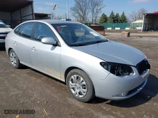 2010 Hyundai Elantra GLS with VIN KMHDU4AD5AU874381, listed as a IAAI auction lot 41883589 with 87,101 mi miles. Bid and sale history available at carsss.com. Image 1.