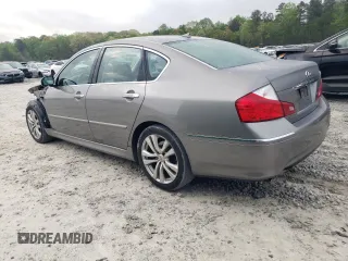 2010 Infiniti M with VIN JN1CY0AP4AM910541, listed as a Copart auction lot 50558175 with 249,167 mi miles and Salvage Title. Bid and sale history available at carsss.com. Image 2.