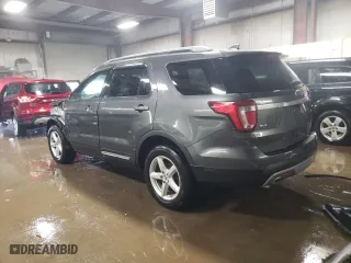 2017 Ford Explorer XLT with VIN 1FM5K8DH7HGB88643, listed as a Copart auction lot 48550145 with 159,670 mi miles and Salvage Title. Bid and sale history available at carsss.com. Image 2.