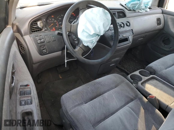 2000 Honda Odyssey EX with VIN 2HKRL1861YH527864, listed as a Copart auction lot 51343745 with 262,483 mi miles and Salvage Title. Bid and sale history available at DreamBid. Image 8.