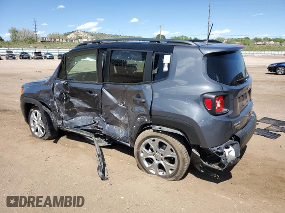 2023 Jeep Renegade Limited with VIN ZACNJDD16PPP18537, listed as a Copart auction lot 56602995 with Not provided miles and Salvage title. Bid and sale history available at DreamBid. Image 2.