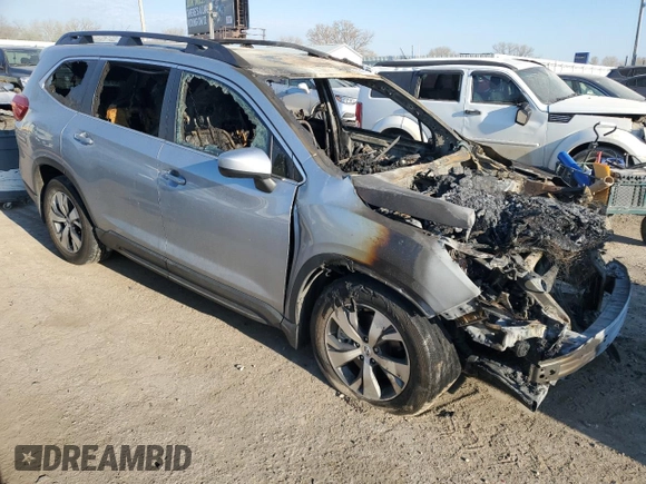 2021 Subaru Ascent Premium with VIN 4S4WMACDXM3457529, listed as a Copart auction lot 50581555 with Not provided miles and Non repairable. Bid and sale history available at DreamBid. Image 4.