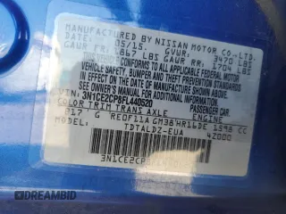 2015 Nissan Note SV with VIN 3N1CE2CP8FL440520, listed as a Copart auction lot 63129885 with 74,863 mi miles and Salvage title. Bid and sale history available at DreamBid. Image 12.