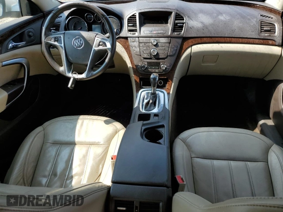 2012 Buick Regal Premium 1 with VIN 2G4GS5EK6C9135618, listed as a Copart auction lot 58575925 with 167,706 mi miles and Salvage title. Bid and sale history available at DreamBid. Image 8.