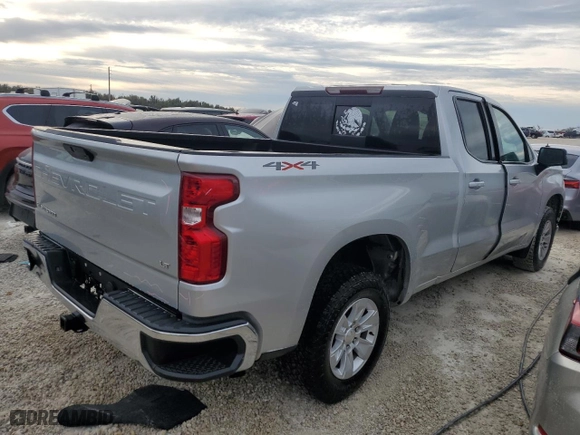 2019 Chevrolet Silverado 1500 LT with VIN 1GCRYDEK2KZ266913, listed as a Copart auction lot 75515844 with 79,676 mi miles and Non Repairable. Bid and sale history available at carsss.com. Image 3.