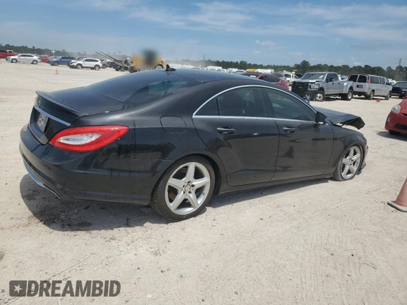 2014 Mercedes-Benz CLS-Class CLS 550 with VIN WDDLJ7DB1EA089938, listed as a Copart auction lot 53686345 with 173,711 mi miles and Clean Title. Bid and sale history available at carsss.com. Image 3.