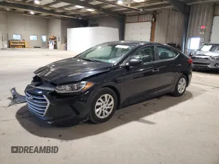 2017 Hyundai Elantra SE with VIN KMHD74LF5HU118940, listed as a Copart auction lot 55703345 with 108,732 mi miles and Salvage title. Bid and sale history available at DreamBid. Image 1.