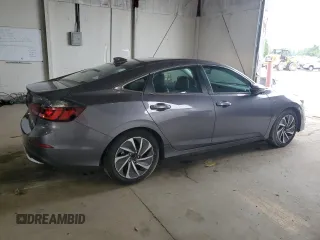 2019 Honda Insight Touring with VIN 19XZE4F99KE015872, listed as a Copart auction lot 61152565 with Not provided miles and Salvage title. Bid and sale history available at DreamBid. Image 3.