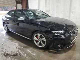 2020 Audi S4 Prestige with VIN WAUC4AF4XLA039126, listed as a Copart auction lot 81964944 with 79,895 mi miles and Salvage Title. Bid and sale history available at carsss.com. Image 4.