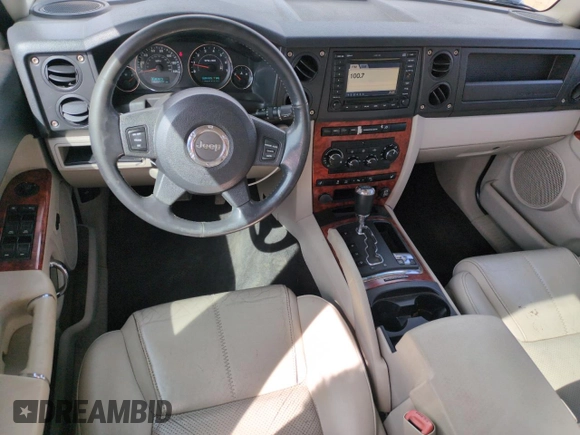 2006 Jeep Commander Limited z VIN 1J8HG58216C305797, wystawiony jako Copart lot #50518085 z przebiegiem 152 249 mil mil oraz Szkoda całkowita • Salvage title. Historia ofert i sprzedaży dostępna na DreamBid. Obrazek 8.