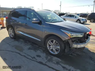 2020 Acura RDX w/Advance Pkg with VIN 5J8TC2H76LL000025, listed as a Copart auction lot 48022725 with 161,677 mi miles and Salvage Title. Bid and sale history available at carsss.com. Image 4.