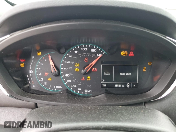 2022 Chevrolet Trax LT с VIN KL7CJPSM6NB559659, выставлен на аукционе Copart как лот 58564325 с пробегом 36 581 миль миль и Списание • Salvage title. История ставок и продаж доступна на DreamBid. Изображение 9.