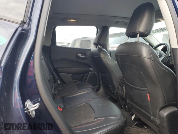 2018 Jeep Compass Trailhawk with VIN 3C4NJDDB5JT112495, listed as a Copart auction lot 44628635 with 62,882 mi miles and Salvage Title. Bid and sale history available at carsss.com. Image 10.
