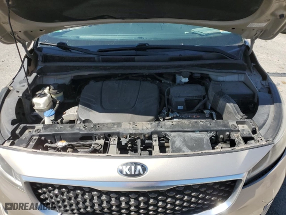 2015 Kia Sedona LX with VIN KNDMB5C17F6026887, listed as a Copart auction lot 51959084 with 170,407 mi miles and Salvage Title. Bid and sale history available at carsss.com. Image 12.