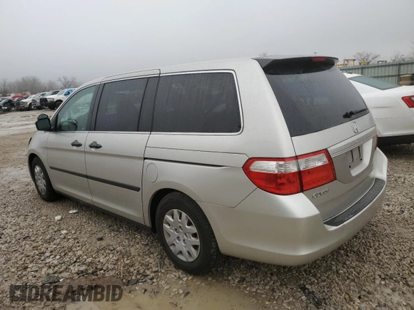2006 Honda Odyssey LX with VIN 5FNRL38236B112565, listed as a Copart auction lot 43385965 with 118,946 mi miles and Salvage Title. Bid and sale history available at carsss.com. Image 2.