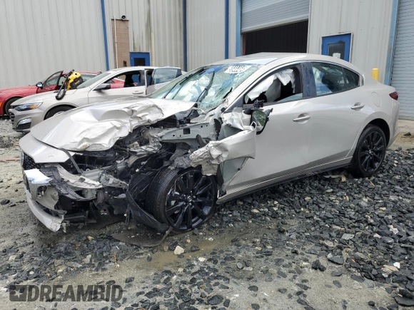 2025 Mazda 3 S Select Sport with VIN 3MZBPABM0SM460122, listed as a Copart auction lot 55444645 with Not Provided miles and Non Repairable. Bid and sale history available at DreamBid. Image 1.