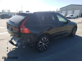 2024 Volvo XC60 Plus Dark Theme with VIN YV4L12RL8R1725322, listed as a Copart auction lot 49316215 with 45,381 mi miles and Salvage Title. Bid and sale history available at carsss.com. Image 3.