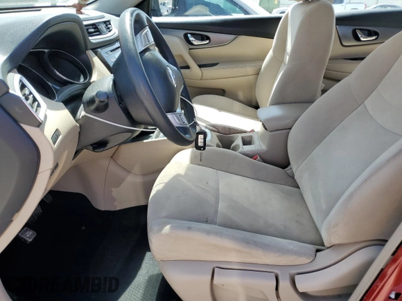 2016 Nissan Rogue SV with VIN KNMAT2MV7GP607804, listed as a Copart auction lot 53839325 with 152,371 mi miles and Salvage Title. Bid and sale history available at DreamBid. Image 7.