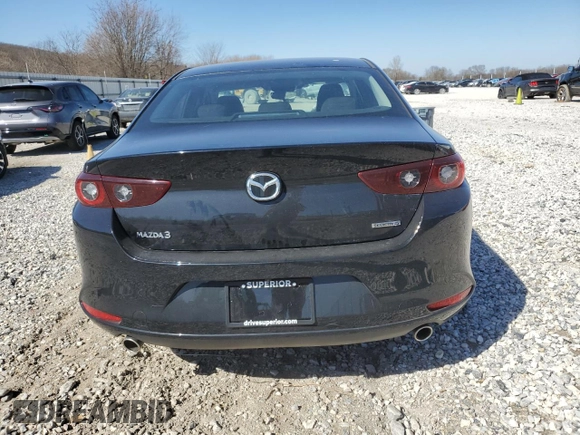 2024 Mazda 3 S with VIN 3MZBPAAM9RM429625, listed as a Copart auction lot 48815485 with 2,321 mi miles and Salvage Title. Bid and sale history available at DreamBid. Image 6.