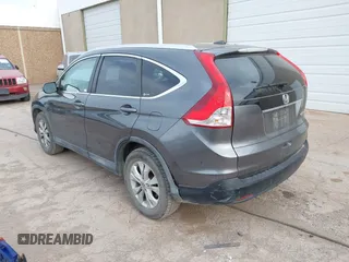 2012 Honda CR-V EX-L with VIN 2HKRM3H71CH510251, listed as a IAAI auction lot 41898899 with 125,017 mi miles and . Bid and sale history available at carsss.com. Image 3.