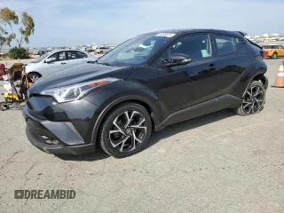 2018 Toyota C-HR XLE with VIN NMTKHMBXXJR024077, listed as a Copart auction lot 53398025 with 97,079 mi miles and Salvage title. Bid and sale history available at DreamBid. Image 1.
