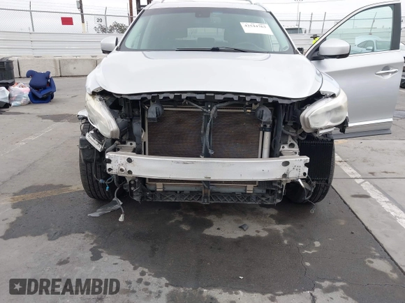 2014 Infiniti QX60 with VIN 5N1AL0MM7EC500070, listed as a IAAI auction lot 42544763 with 189,419 mi miles and . Bid and sale history available at DreamBid. Image 6.