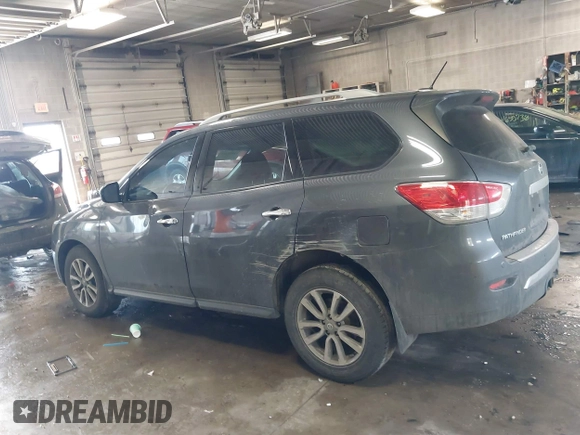 2014 Nissan Pathfinder S z VIN 5N1AR2MM9EC694210, wystawiony jako IAAI lot #41651478 z przebiegiem 151 268 mil mil oraz . Historia ofert i sprzedaży dostępna na DreamBid. Obrazek 14.