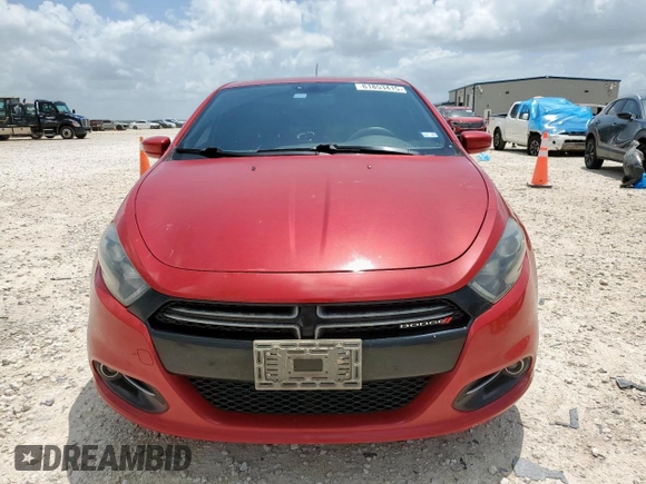 2015 Dodge Dart GT z VIN 1C3CDFEB9FD345919, wystawiony jako Copart lot #61853415 z przebiegiem 123 103 mil mil oraz Szkoda całkowita • Salvage title. Historia ofert i sprzedaży dostępna na DreamBid. Obrazek 5.
