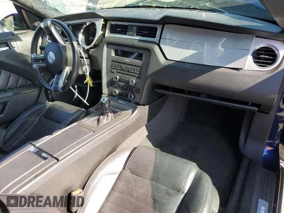 2012 Ford Mustang GT Premium with VIN 1ZVBP8CF5C5249806, listed as a Copart auction lot 46825605 with 94,066 mi miles and Salvage Title. Bid and sale history available at DreamBid. Image 8.