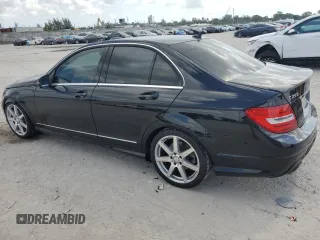 2014 Mercedes-Benz C-Class C 250 Sport with VIN WDDGF4HBXEA962789, listed as a Copart auction lot 52615585 with 12,177 mi miles and Salvage Title. Bid and sale history available at carsss.com. Image 2.