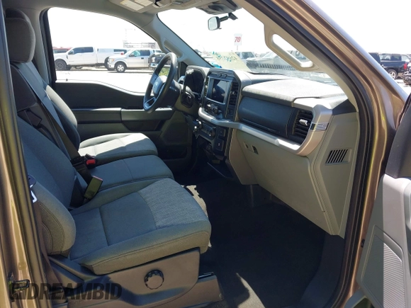 2023 Ford F-150 XL with VIN 1FTEW1C8XPFA61245, listed as a IAAI auction lot 42692758 with 50,935 mi miles and . Bid and sale history available at DreamBid. Image 5.