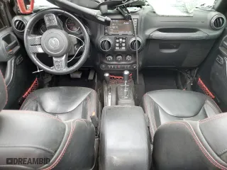2018 Jeep Wrangler JK Unlimited Rubicon Recon with VIN 1C4HJWFG5JL803636, listed as a Copart auction lot 67533434 with 77,943 mi miles and Salvage Title. Bid and sale history available at carsss.com. Image 8.