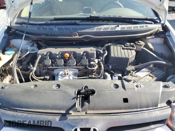 2007 Honda Civic Cpe LX with VIN 2HGFG12647H536132, listed as a Copart auction lot 50352145 with 187,624 mi miles and Salvage Title. Bid and sale history available at carsss.com. Image 12.