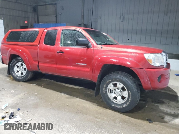 2010 Toyota Tacoma with VIN 5TEUX4EN1AZ730011, listed as a Copart auction lot 86832784 with 93,766 mi miles and Salvage Title. Bid and sale history available at carsss.com. Image 4.