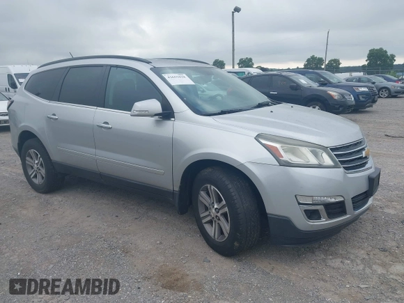 2015 Chevrolet Traverse LT with VIN 1GNKRGKD1FJ260280, listed as a IAAI auction lot 42655028 with 165,193 mi miles and . Bid and sale history available at DreamBid. Image 1.